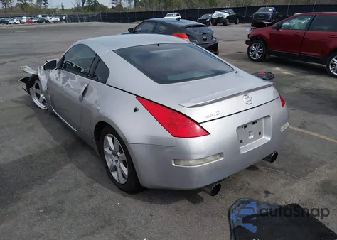 2005 Nissan 350Z Enthusiast из США, поврежденный, VIN JN1AZ34D85M607890